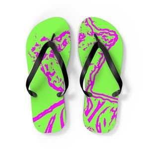 Unisex highly infused reverse haha Flip-Flops